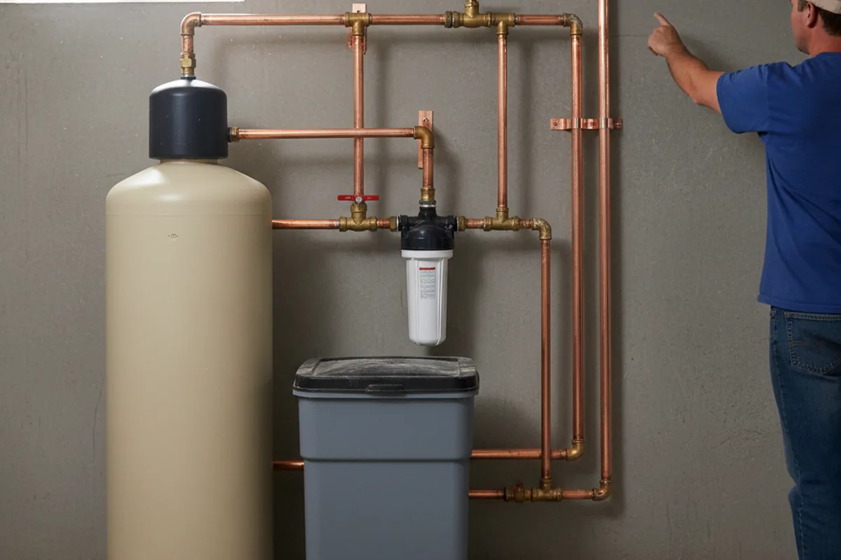 Whole-house water treatment system installed in Grosse Ile